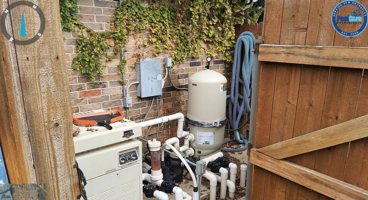 Installing Pool Equipment in Flower Mound