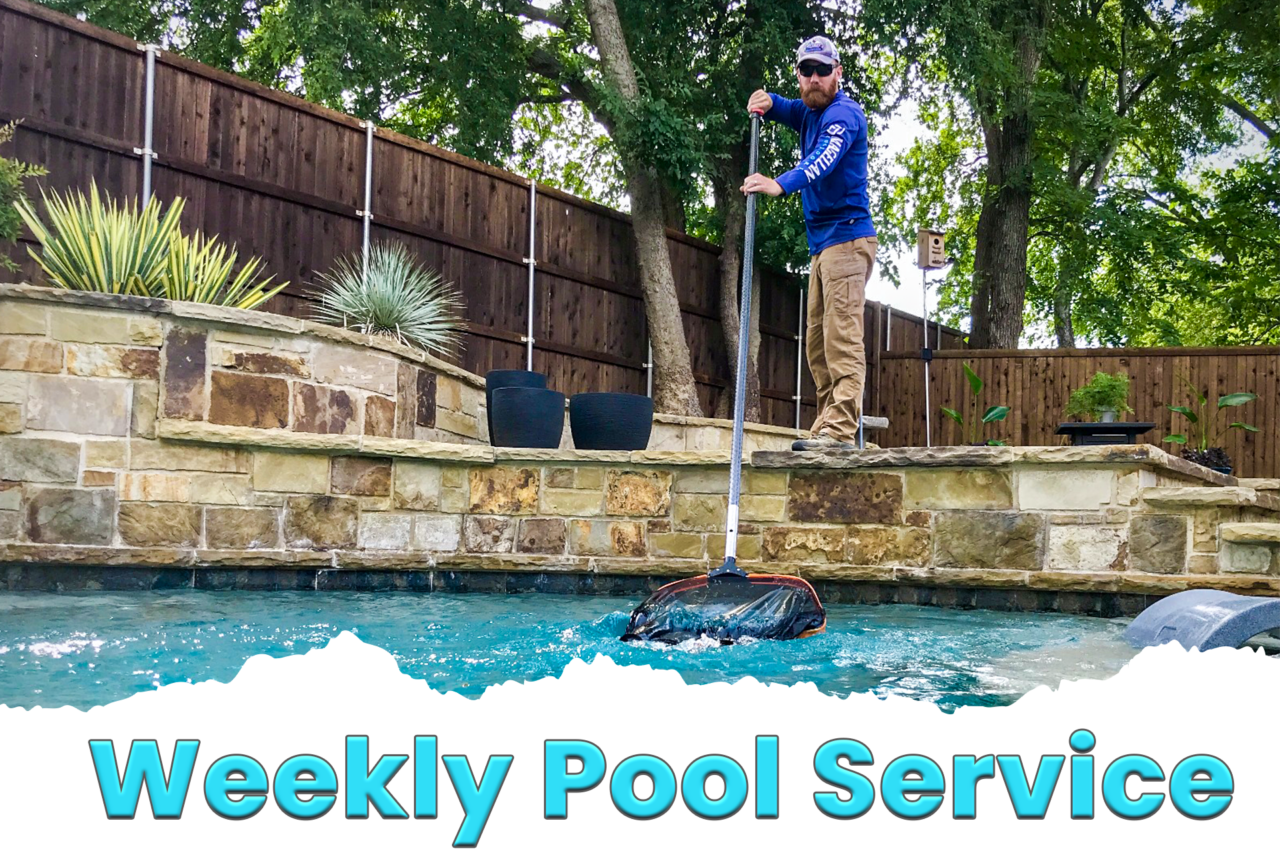 weekly pool service Lewisville