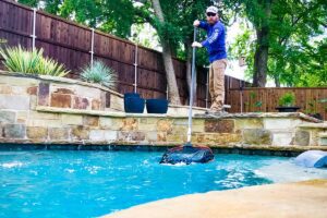 weekly pool service flower mound