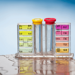 Pool chemistry checking