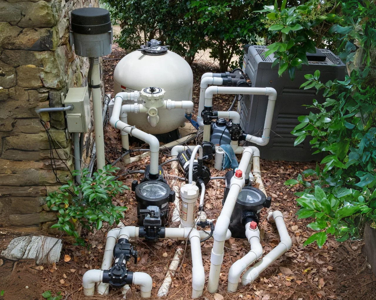 Poor Pool Equipment Installation