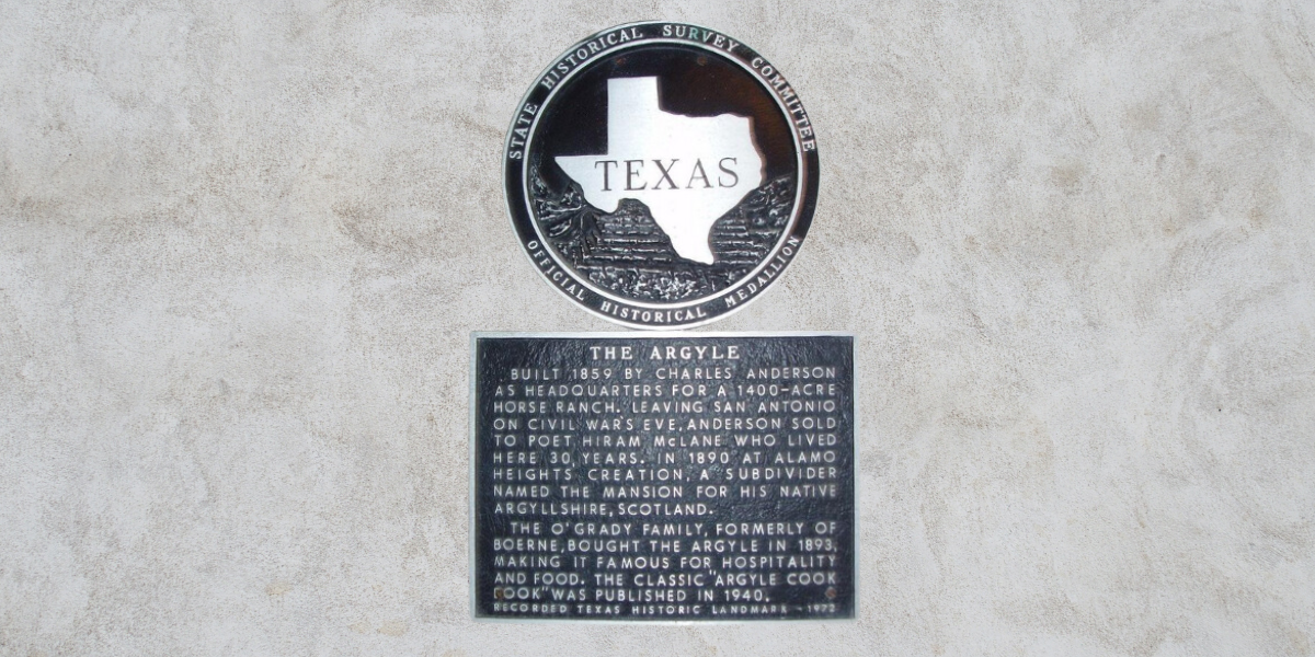 Argyle Historical Marker