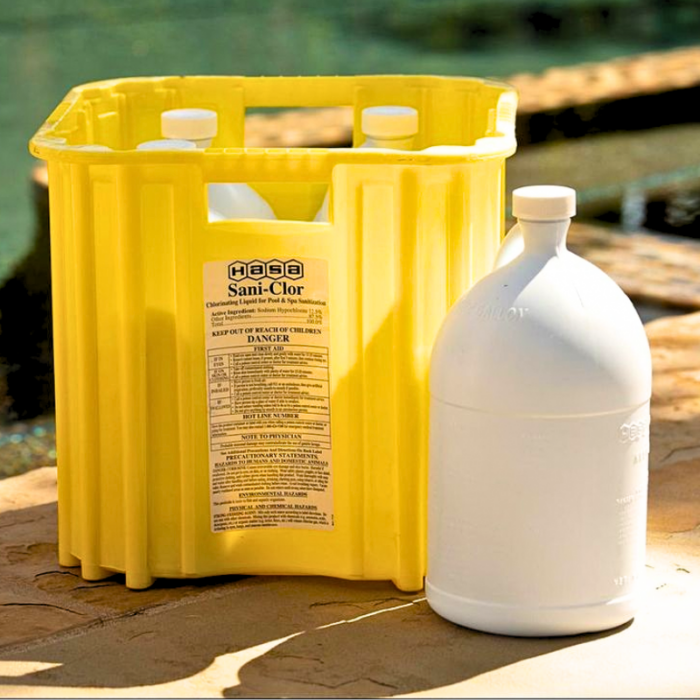 Liquid chlorine 4 gallon