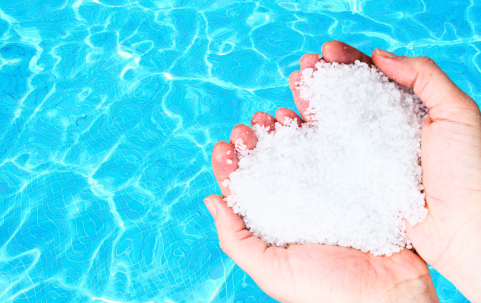 How to add salt to a saltwater pool