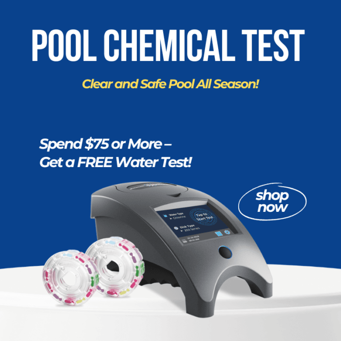 free pool Chemical test