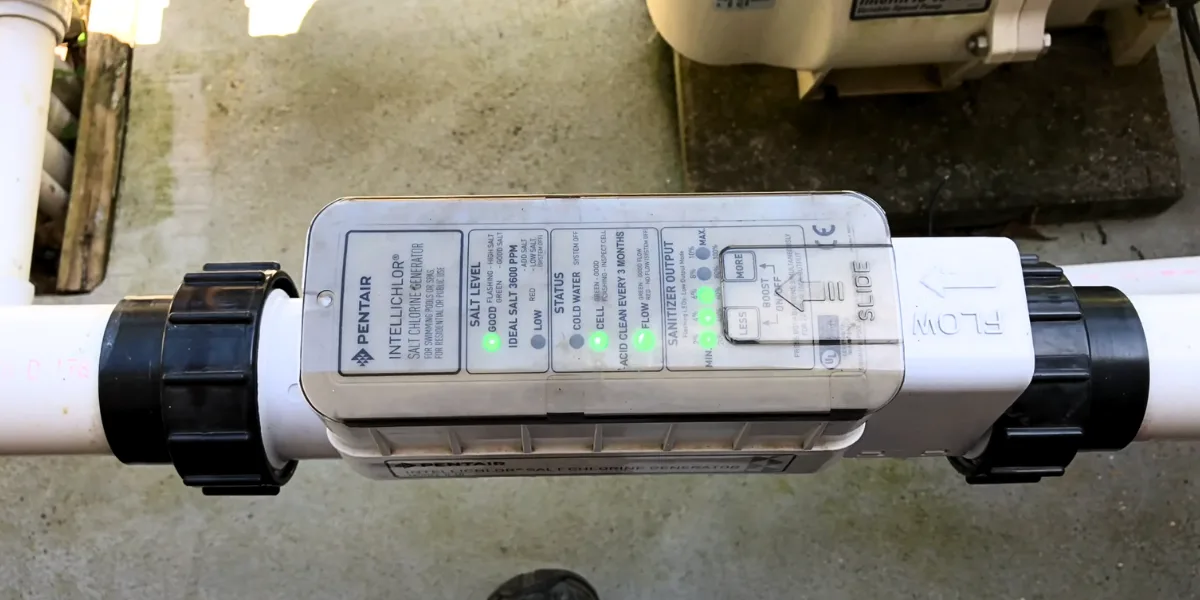 saltwater pool system